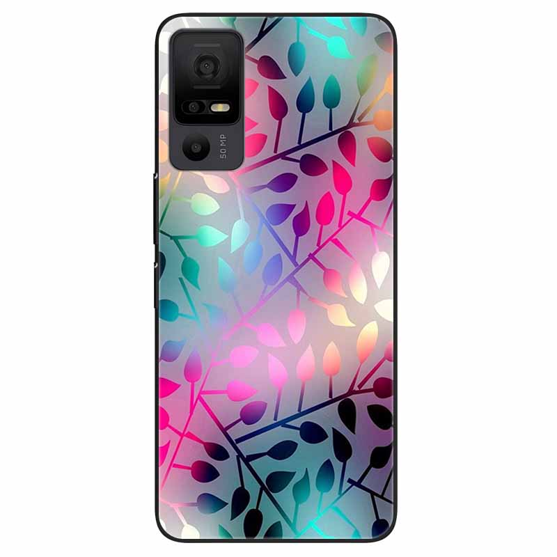 Phone Case for TCL 40 NXTpaper 5G Covers Black Bumper Silicone Soft Shell for TCL 40 NxtPaper 5G TPU Coques Lovely Marble Fundas