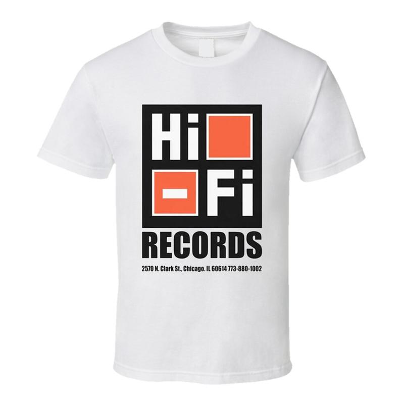 Hi Fi Records Chicago T Shirt S разноцветный