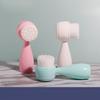 Soft Hair Manual Cleansing Brush, Silicone Face Brush, Beauty Cleanser Cleansing Beauty Tool