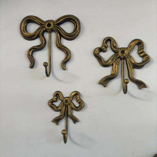 Cast Iron Bow Wall Hook