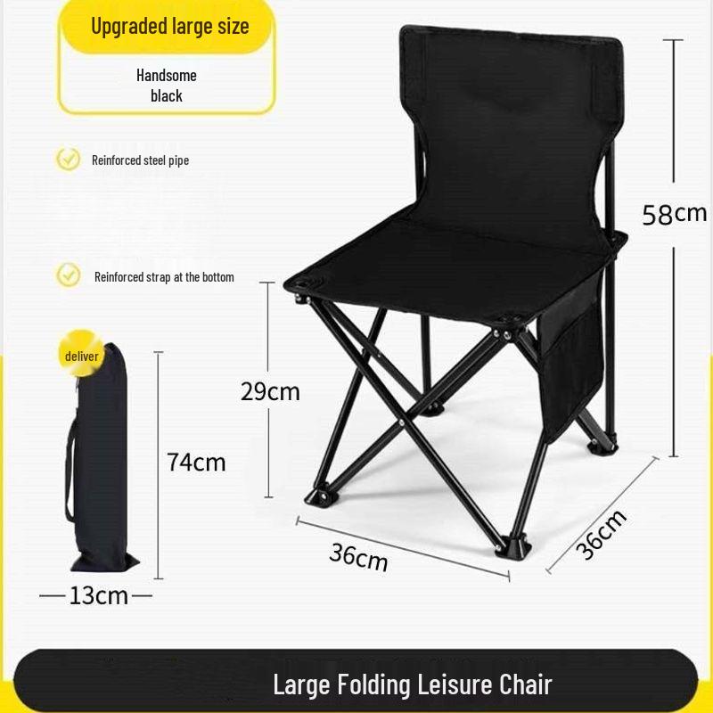 Portable Extra Thick Folding Fishing Chair & Bench