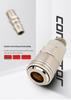 C-type Quick Connect Air Hose Adapter Kit: Self-locking Pneumatic Tool with Male/Female Quick Plug for Air Guns and Compressors.