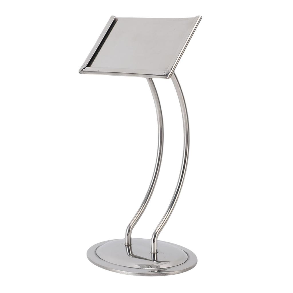 Metal Table Sign Holder Stainless Steel Table Number Holder Card Picture Memo Note Stand for Table Centerpieces Buffet