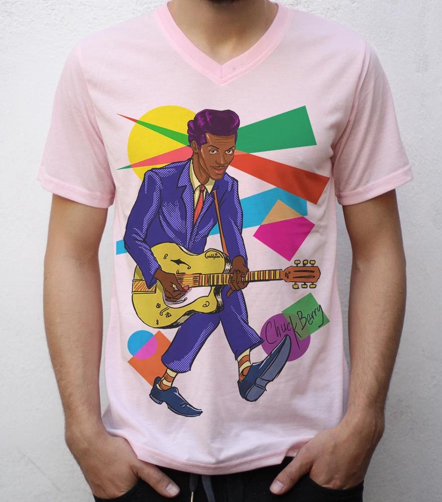 Chuck Berry T Shirt Artwork L