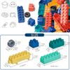 Giorgio Morandi Building Blocks Boys And Girls Darling Kindergarten Children'S Early Education Building Block Plastic Block Toy