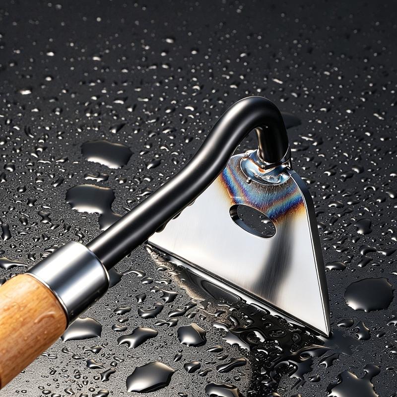 1Pcs Weeding Tool Manganese Steel Tree Bark Scraping Small Hoe Sharp Multifunctional Household Express Small Hoe