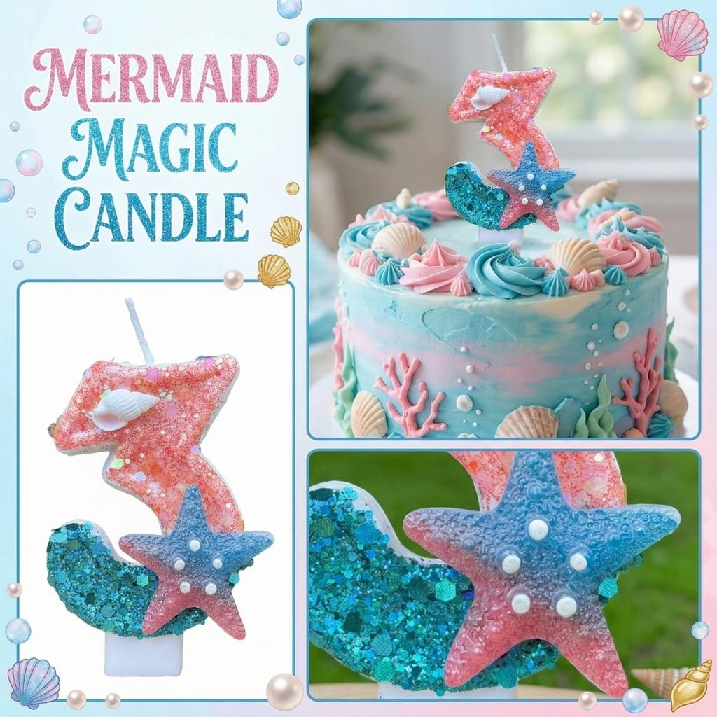 Fashion Cartoon Creative Birthday Candles Party Digital Candles