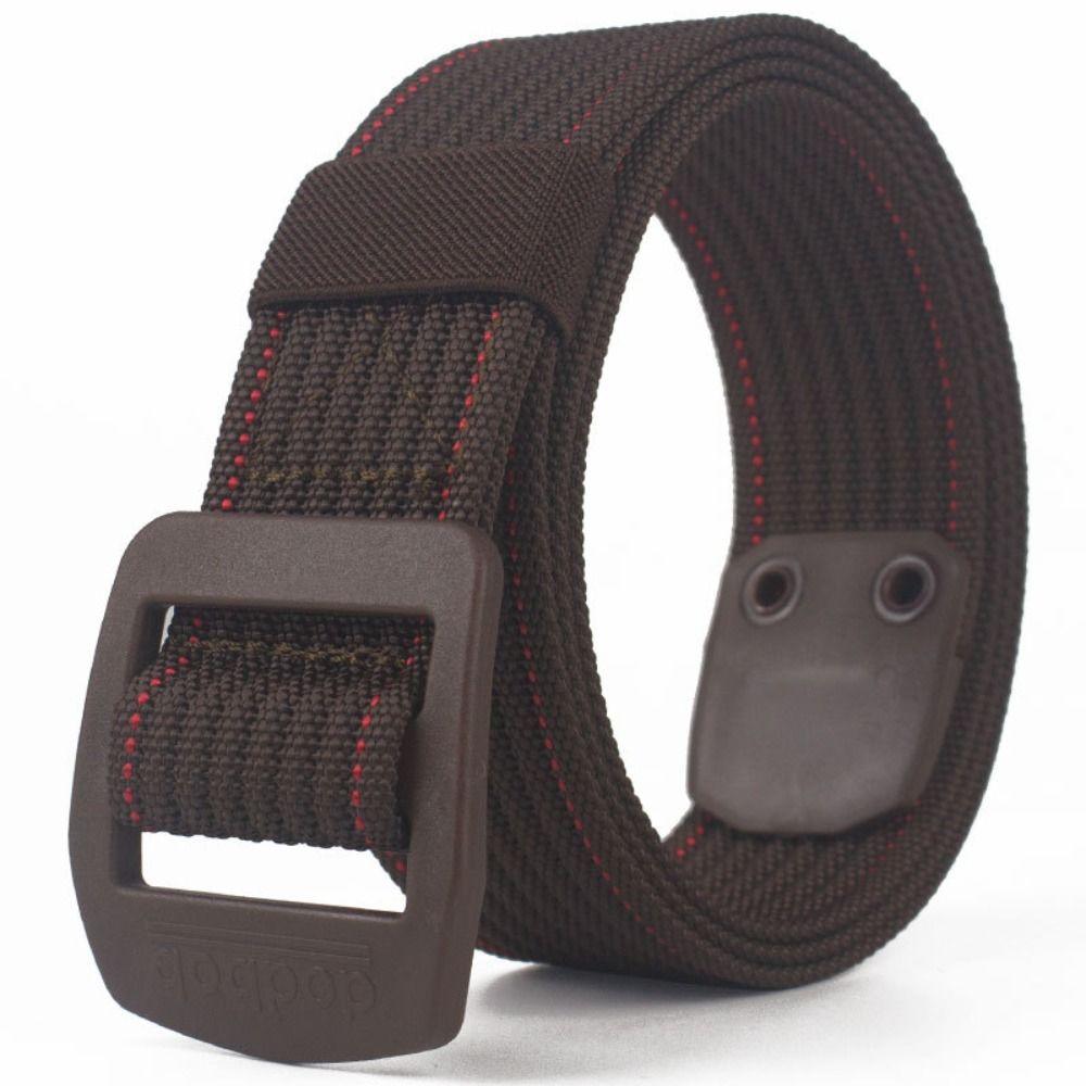 Casual Braided Belt Business Canvas Strap Fashion Weave Waist Band