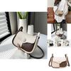 Summer Fashion Shoulder Bag New 2024 Trendy Square Shape With Stitching