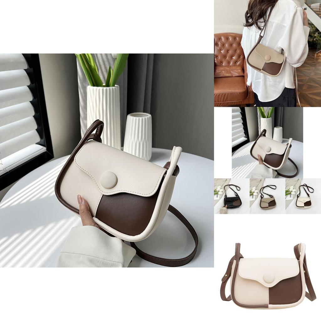 Summer Fashion Shoulder Bag New 2024 Trendy Square Shape With Stitching