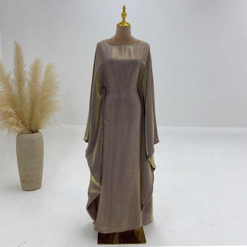 Spring and Summer Party Flash Cloth Dress Elegant Loose Robe Elegant Loose Robe Dress