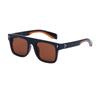 Men’s High-End Square Frame Sunglasses: Premium Outdoor Sun Protection Brand.