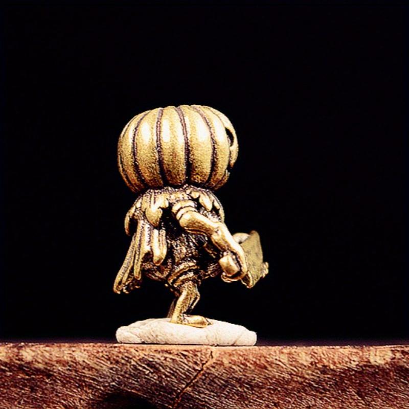 Pumpkin Demon Brass Knife Beads Halloween DIY Woven Lanyard Keychain Pendants Bracelets Charms Jewelry Hangings Accessories