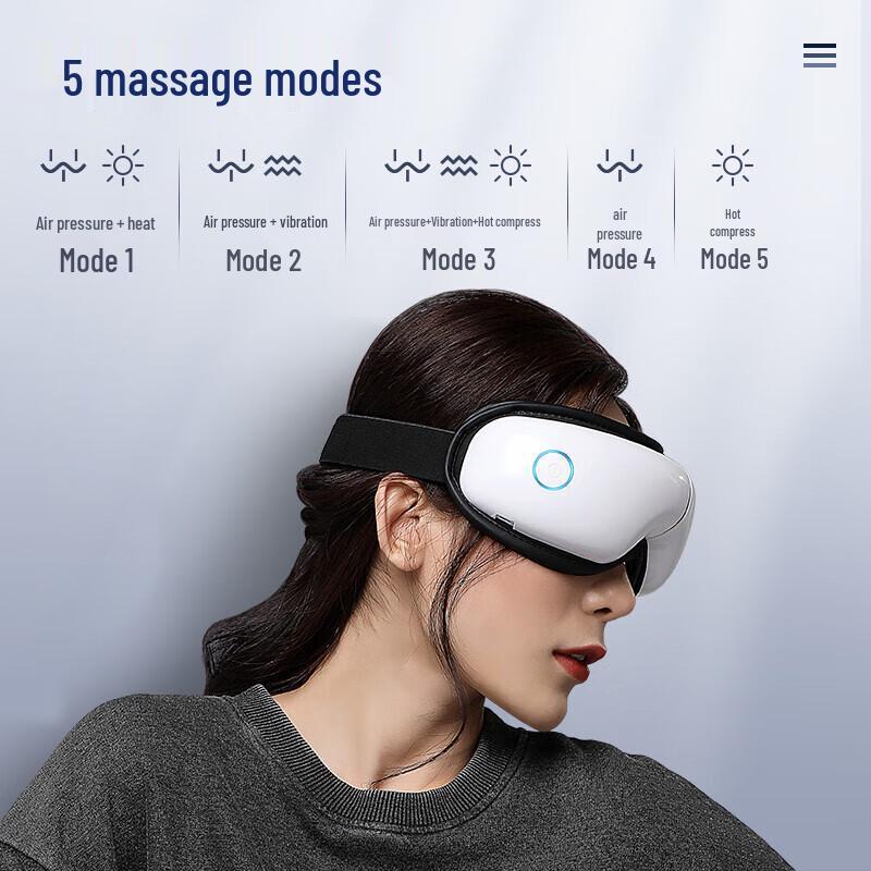 Dis Smart Eye Massager with Heat and Air Compression