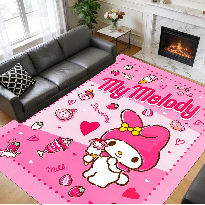 Crystal Velvet Rug Soft Non Slip Indoor Floor Mat Home DecorMy Melody