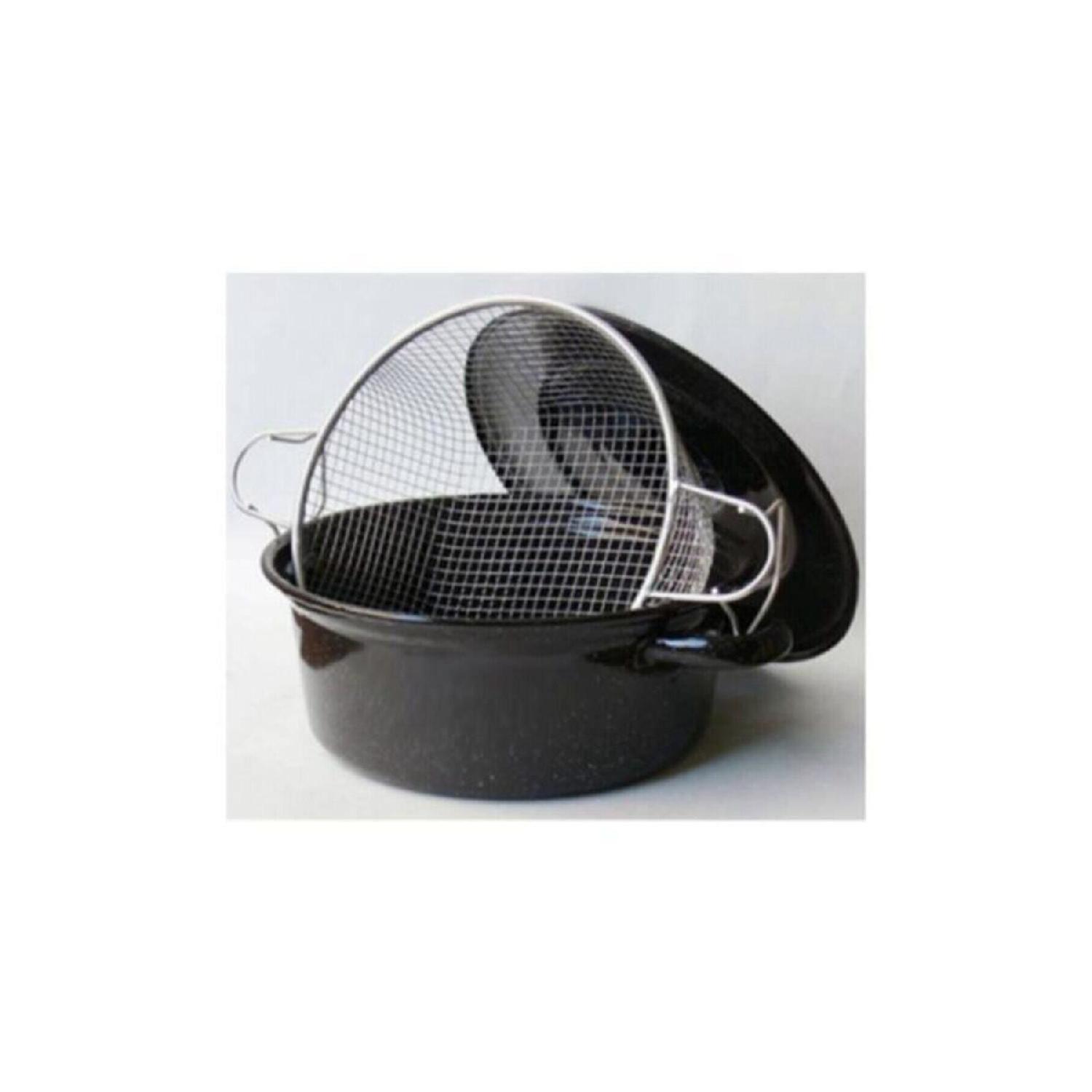 

Відро Black Streds Carps Fore Fore Pail з емальованим покриттям 26 см Fma04959 сірий колір