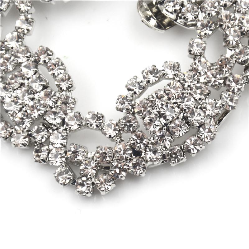 1PCS Shoes Clips Rhinestone Crystal Flower Shoes Buckle Bridal Wedding Decor HI 1PCS Shoes Clips Rhinestone Crystal Flower Shoes Buckle Bridal Wedding Decor HI