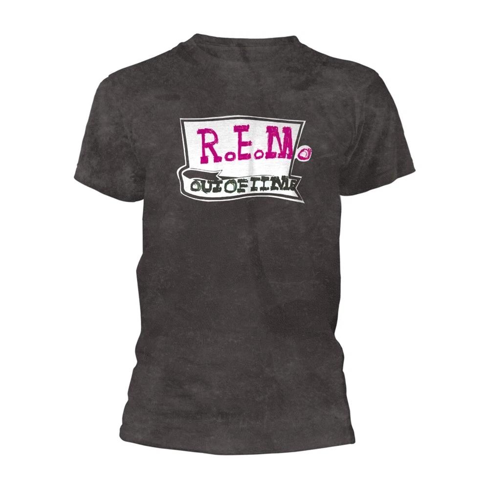 REM Out Of Time R.E.M. Michael Stipe Peter Buck Official Tee T-Shirt Mens L