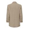 3/4 Sleeve Blazer with Lapel Collar and Pockets Woman ONLY