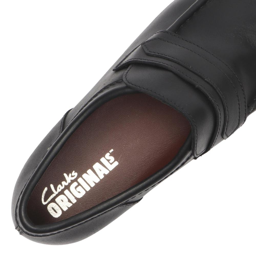 Clarks Wallaloafergtx 26186774 Blk Black Lea