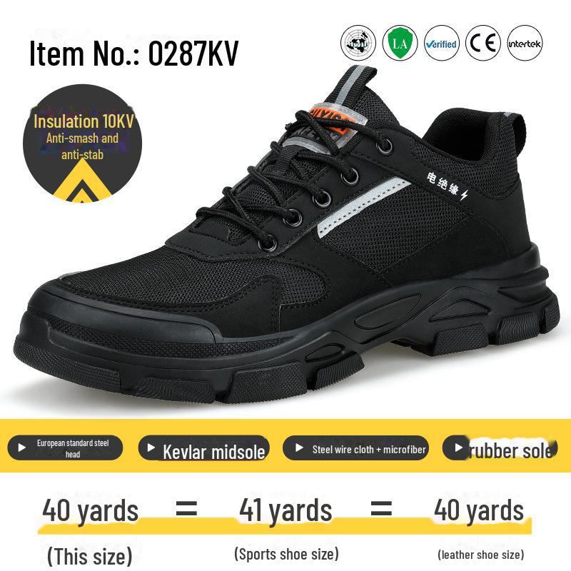 Sicherheitsschuhe für Herren: Langlebig, bruch- und durchstichfest, bequem, modisch, ideal für Baustellen