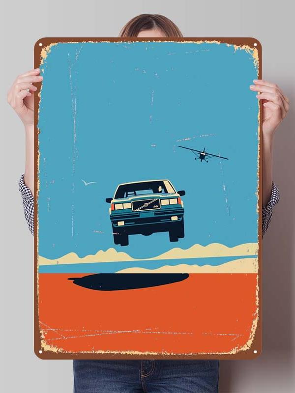 Volvo Metal Signs Classic Car Posters Home Decorations Custom Tinplate Sign for Garage Wall Art Decoration Room Ornaments Retro
