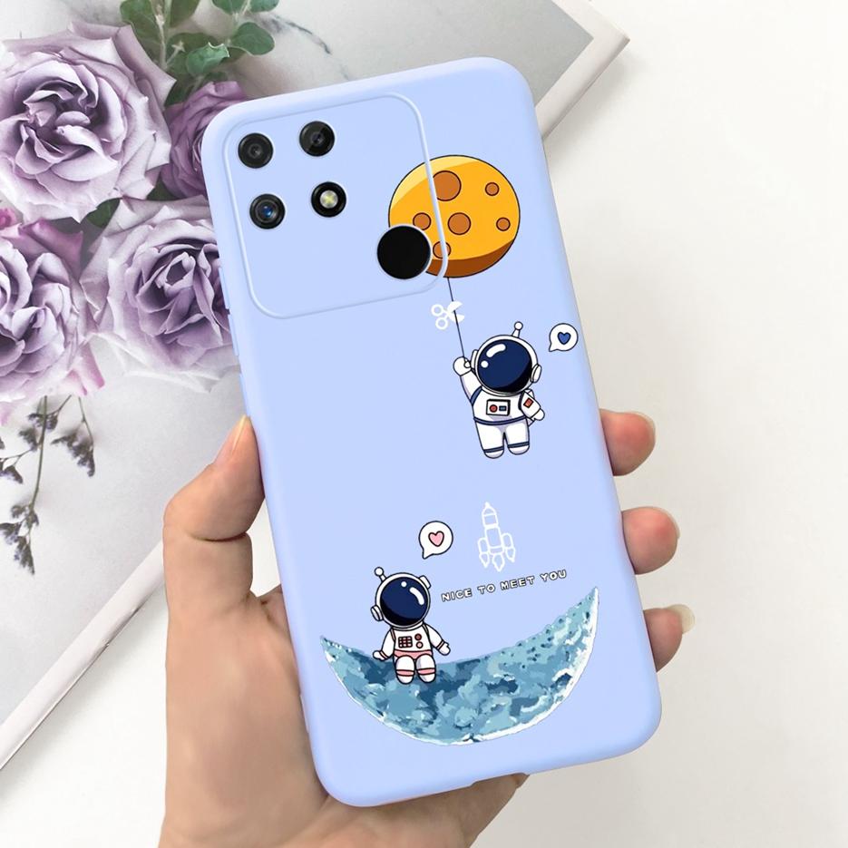 For Realme Narzo 50A Case RMX3430 Lovely Cartoon Cover Soft Silicone Phone Case For Realme Narzo 50i Narzo50A Prime Fundas Coque