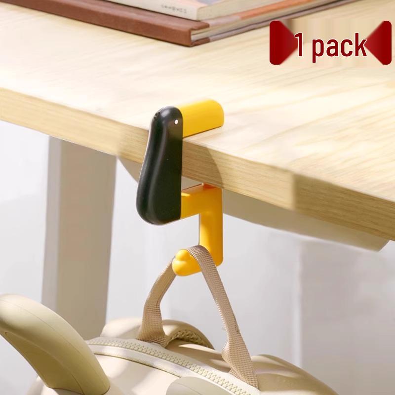 

Adjustable Desk Edge Backpack Hook for Primary School Students
