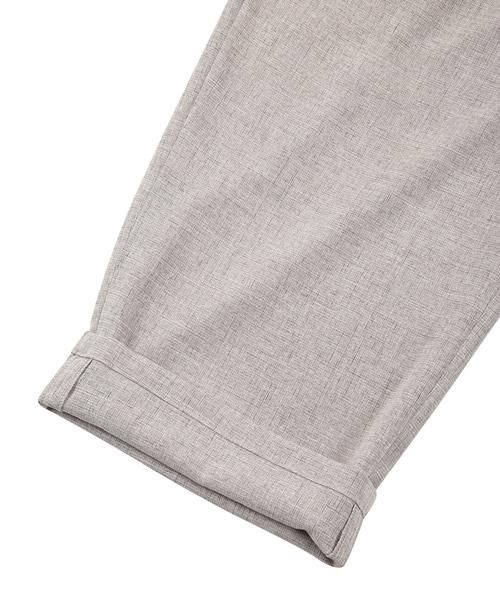 PRAIRIE [Summer] Like Linen Wide Slacks (Beige)