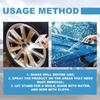All Purpose Car Paint Iron Powder Remover Rust Dust Cleaning Agent  Surfaces Easy Application for Regular Vehicle Care