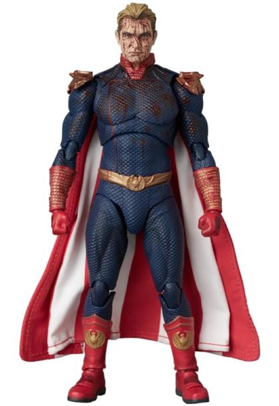 MEDICOM TOY MAFEX No. 269 HOMELANDER BLOOD SPLATTER Ver. Non-scale painted action figure, approximately 160mm tall