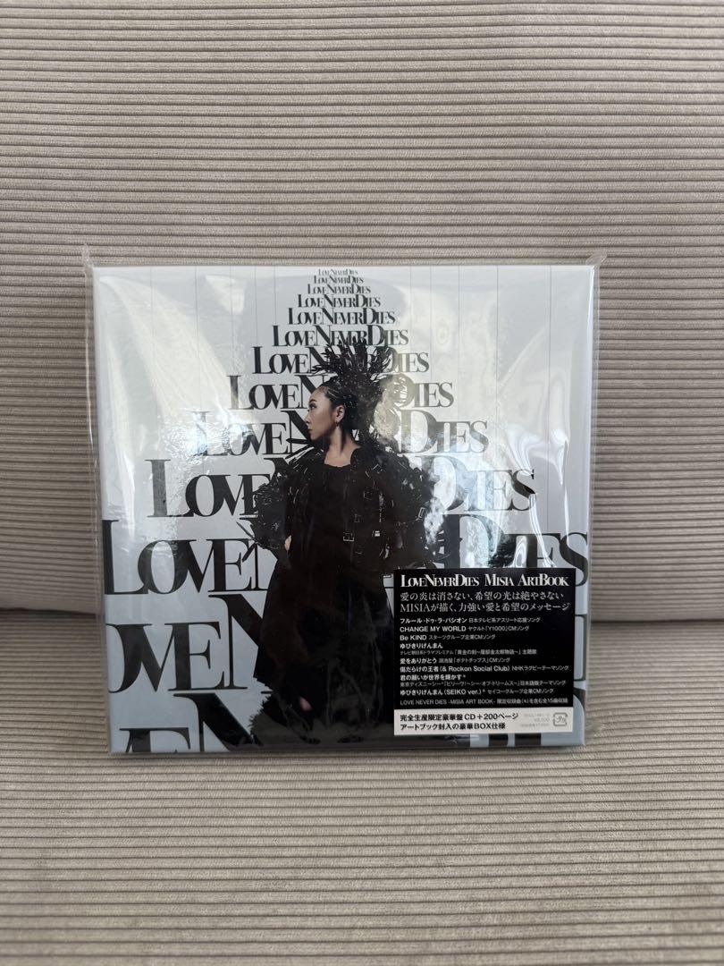 

[USED] MISIA LOVE NEVER DIES art book limited edition