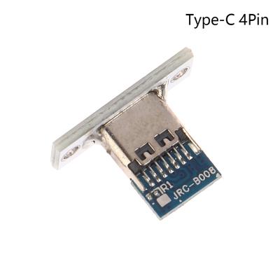 Usb-aansluiting Type-C 2Pin4Pin waterdichte vrouwelijke connector Usb Type C-aansluitingconnector