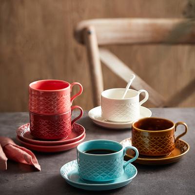 Keramik Kaffeetasse Untertasse Retro Kaffeetasse Liebe Kaffeetasse Haushaltskaffeetasse Untertasse