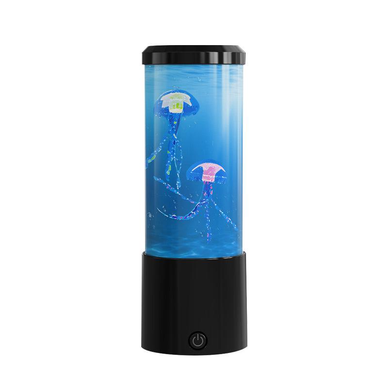 

USB LED Jellyfish Lamp: Color-Changing Night Light for Home Atmosphere