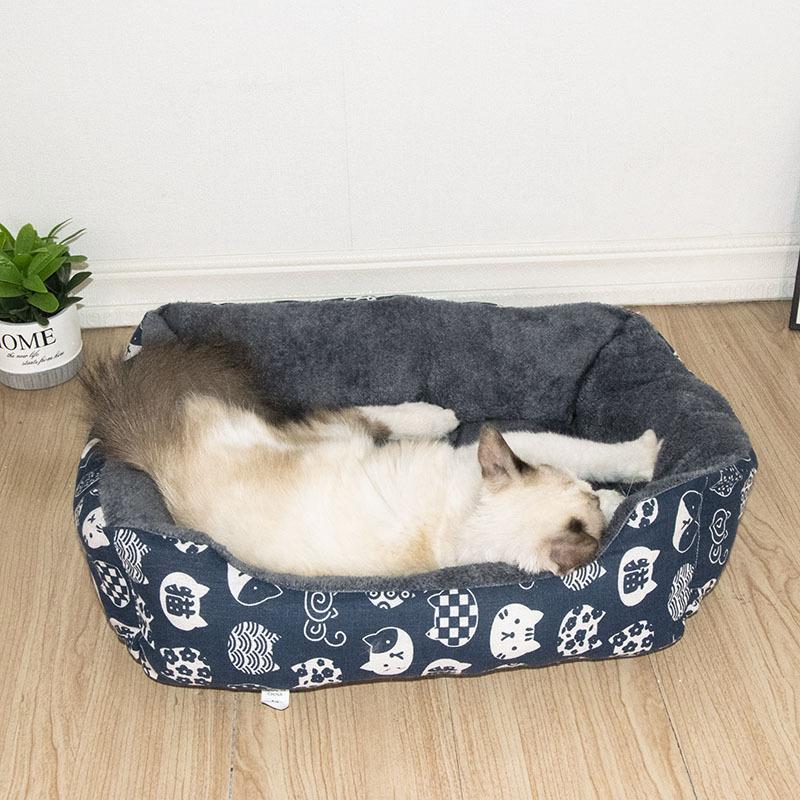 Haustier Hund Katze Bett Matte Große Hund Sofa Bett Warme Haustier Nest Zwinger Für Kleine Mittelgroße Hunde Welpen Kätzchen plus Größe Schlaf Matratze