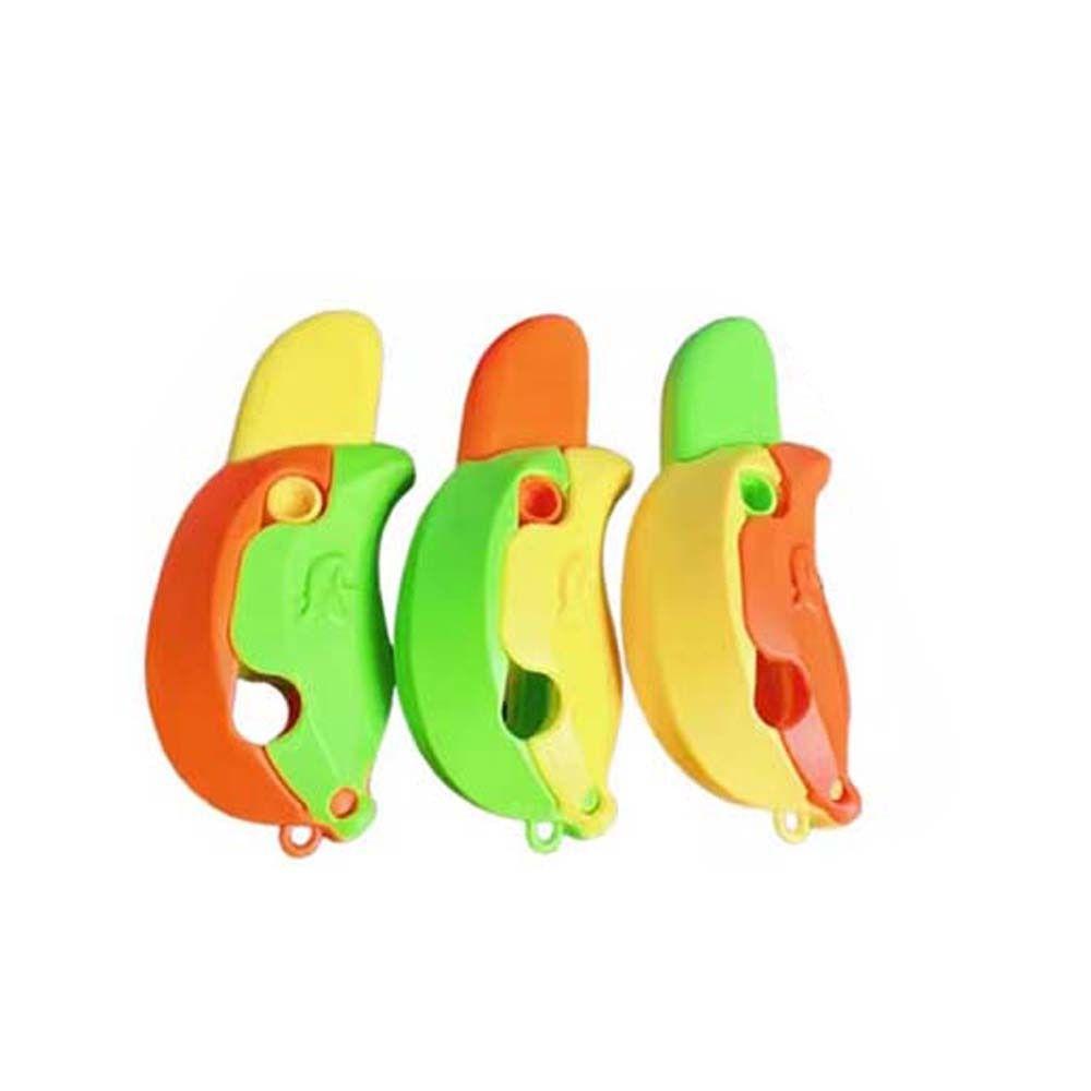 

Creative Push Card Gravity Banana Mini Model Fidgets 3D Gravity Carrot 3D Printing Decompression Fidget Carrot Halloween OneSize