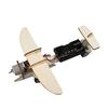 Kids Wooden Puzzles Airplane Helicopter Students   Model Glider Kit