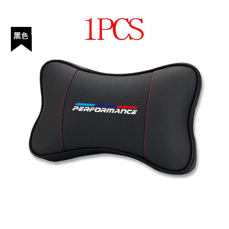 

1Pcs Car Seat Headrest Auto Logo Neck Pillow For BMW Performance F10 F20 F30 E90 E46 E60 X1 X5 X3 X7 M Auto accessories interior