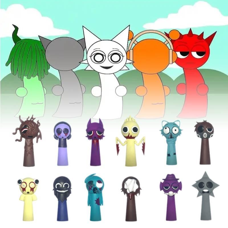 Adorable Pvc Rhythm Box Series Game Figurine Blinds Bag For Display And Fun