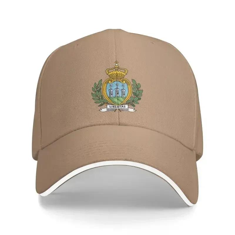 Punk Coat Of Arms Of San Marino Baseball Cap Men Women Adjustable Dad Hat Sun Protection