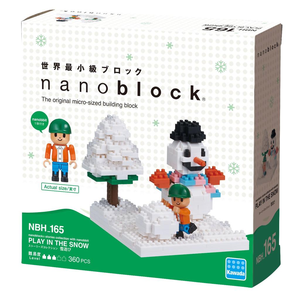 Nanoblock Stories Collection Snow Play NBH_165