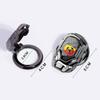 1Pcs Abbas LOGO Car One-Click Start Buttons Protective Cover for FIAT Abbas 500 Grande Stilo Freemont Punto Astra Bravo Ducato