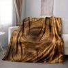 1Pc Wooden Texture Background Blanket Soft And Comfortable Casual Warm Camping Travel Christmas Halloween Xmas Gift M928737