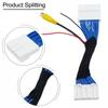 ABS Material 32 Pin Adapter Cable Car Reversing Camera Adapter
