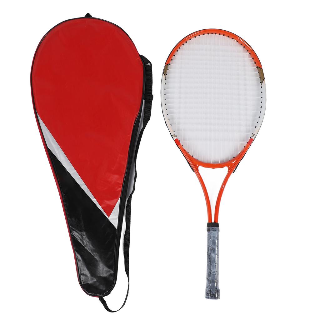27 Inch Tennis Racket for Adults Teens Aluminum Alloy Nylon Recreational Tennis Racquet with Racket Bag for Beginners