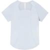 Anta Comfortable Slim Fit Solid Color Breathable Lightweight Round Neck T-Shirt Women Tops 962527105-7