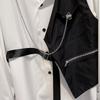 Men's Hong Kong-Style Long-Sleeve Hip-Hop Fashion Jacket-Shirt