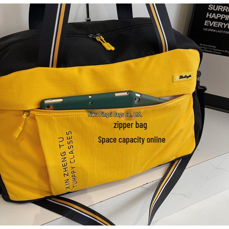 Unisex Large Capacity Travel Bag - Portable Crossbody for Business Trips & Fitness