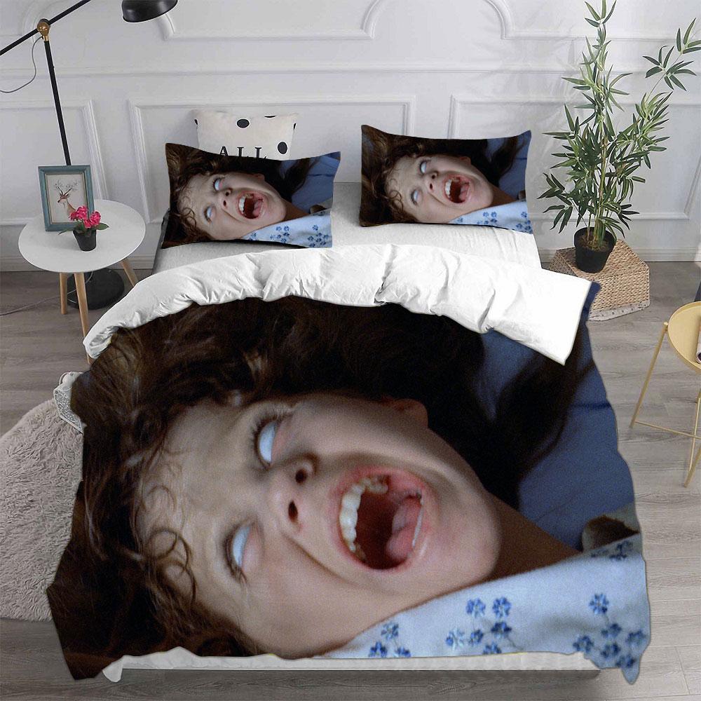 The Exorcist  Bedding Sets Comforter Quilt Bed Cover Duvet Cover Pillow Case 2-3 Pieces Sets Bedroom Decoration Home Supplies
